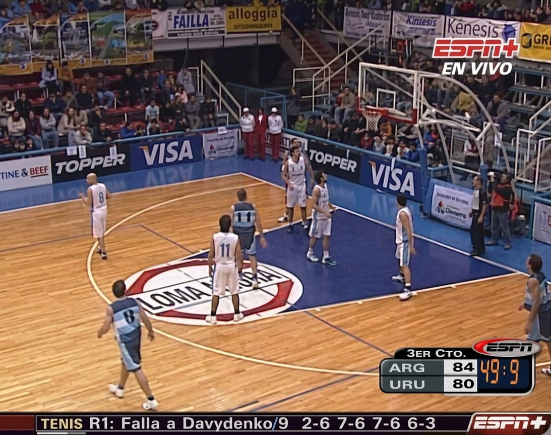 Partidos internacionales de básquetbol